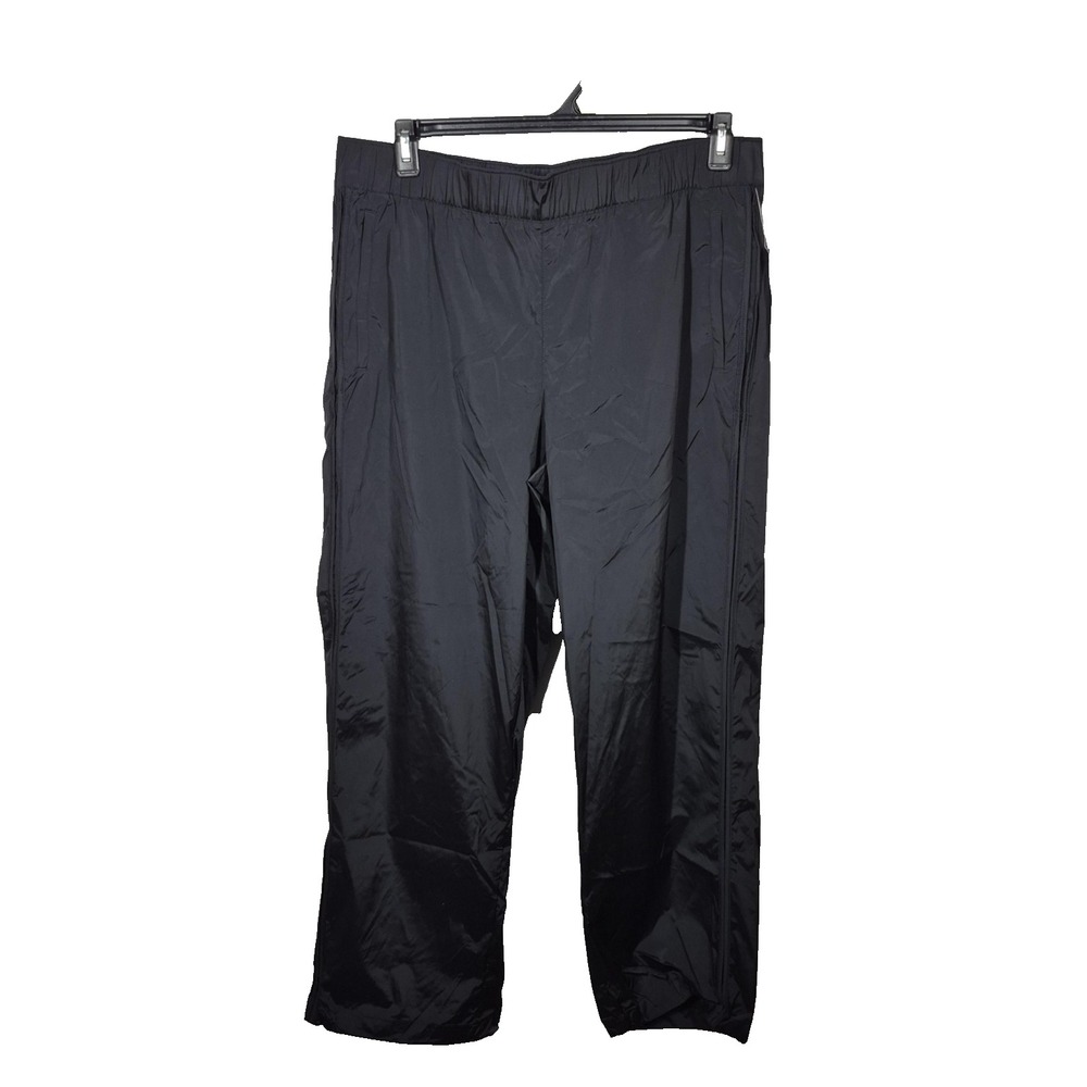 Athleta Rise Pant Womens XL‎ Black Water Repellent Wrinkle Resistant Nylon